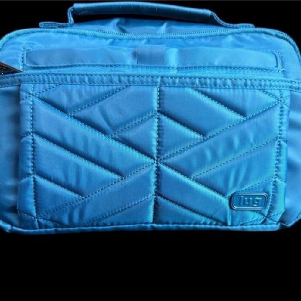 Blue Lug “Scoop” Handbag With Removable/Adjustable Strap & RFID Technology